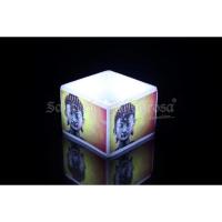 VELON FANAL Buda F. Amarillo 10 x 7 cm (Incluye Vela de Noche)
