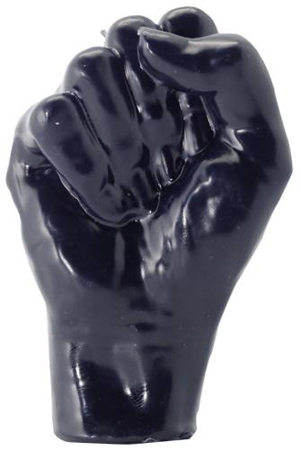Vela Forma Mano 14 cm (Negro)