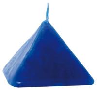Vela Forma Piramide Peque?a 6 cm (Azul)