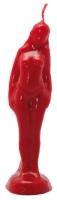 Vela Forma Pomba Gira 14 cm (Rojo)