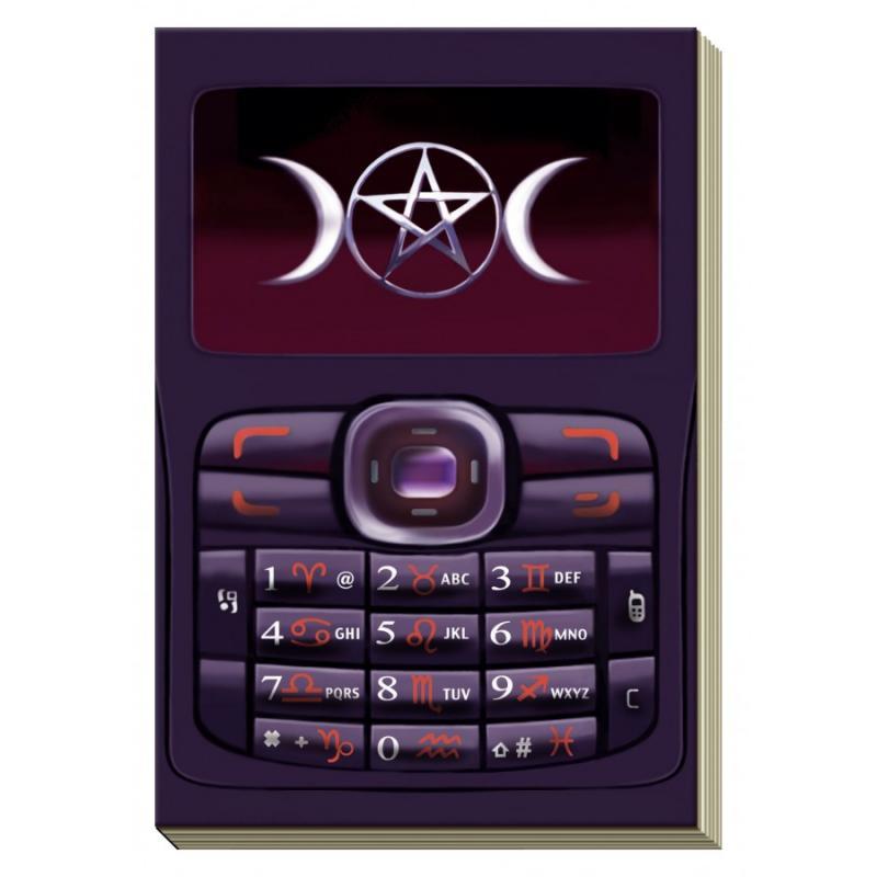 Agenda Telefonica Simbolo Pentagrama c/ Lunas (Bolsillo) (SCA) (HAS)