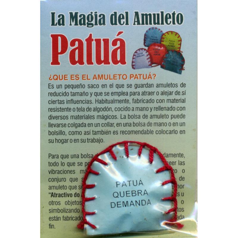 Amuleto Patua Rompe Demanda (Quebra Demanda) (Ritualizados y Preparados con Hierbas)