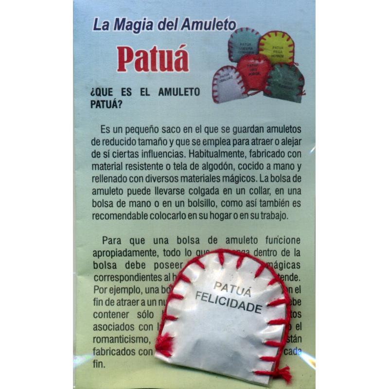 Amuleto Patua Felicidad (Felicidade) (Ritualizados y Preparados con Hierbas) *