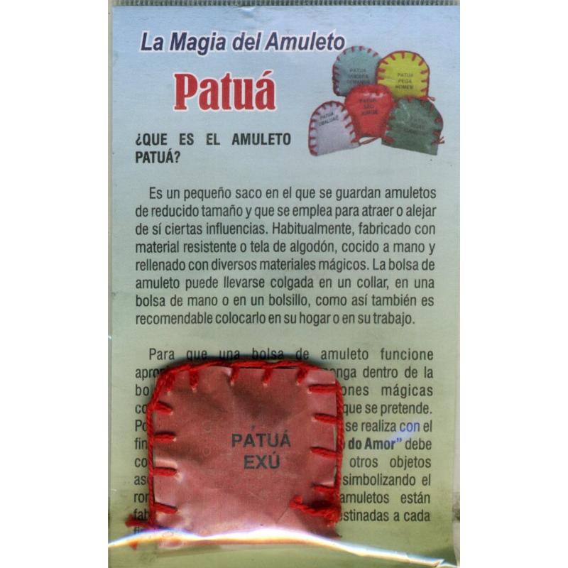 Amuleto Patua Exu (Ritualizados y Preparados con Hierbas)