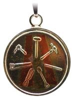 Amuleto 7 Herramientas con Tetragramaton 2.5 cm (Talisman Contra Todo Mal)