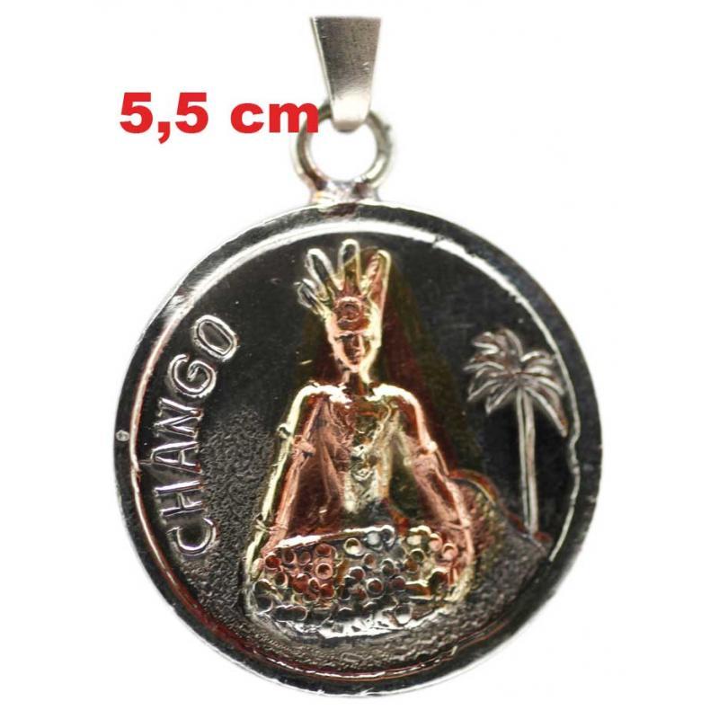 Amuleto Chango con Tetragramaton 3.5 cm (Talisman Juicios)