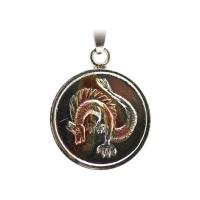 Amuleto Drag?n Rojo con Tetragramaton 3.5 cm (Talisman Inven...
