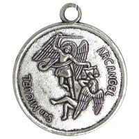 Amuleto Arcangel Miguel con Tetragramaton 3.5 cm 3 Metales