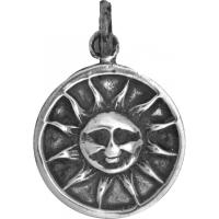 Amuleto Plata Sol 2.6 x 2.2 cm (HAS)