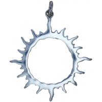 Amuleto Plata Sol 4.2 x 3.7 cm (HAS)