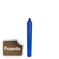 Vela Bujia Peque?a Azul 11 x 1.2 cm (P24)