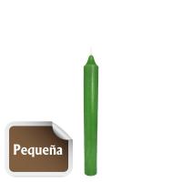 Vela Bujia Peque?a Verde 11 x 1.2 cm (P24)