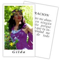 Estampa Gilda 7 x 11 cm (P25)
