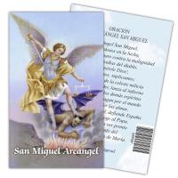 Estampa Arcangel Miguel 7 x 11 cm (P25)
