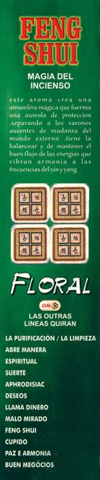 INCIENSO Magia Feng Shui - Floral (Contiene 8 varillas) (S) (HAS)