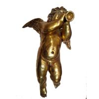 FIGURA Angel Para Colgar 49 x 37 x 33 cm (Acabado Oro) (S) *...