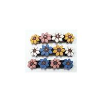 Hebilla Terracota Flores (Varios Colores)