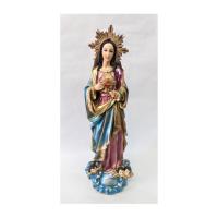 Imagen Resina Virgen Sagrado Corazon 50 cm (Color)